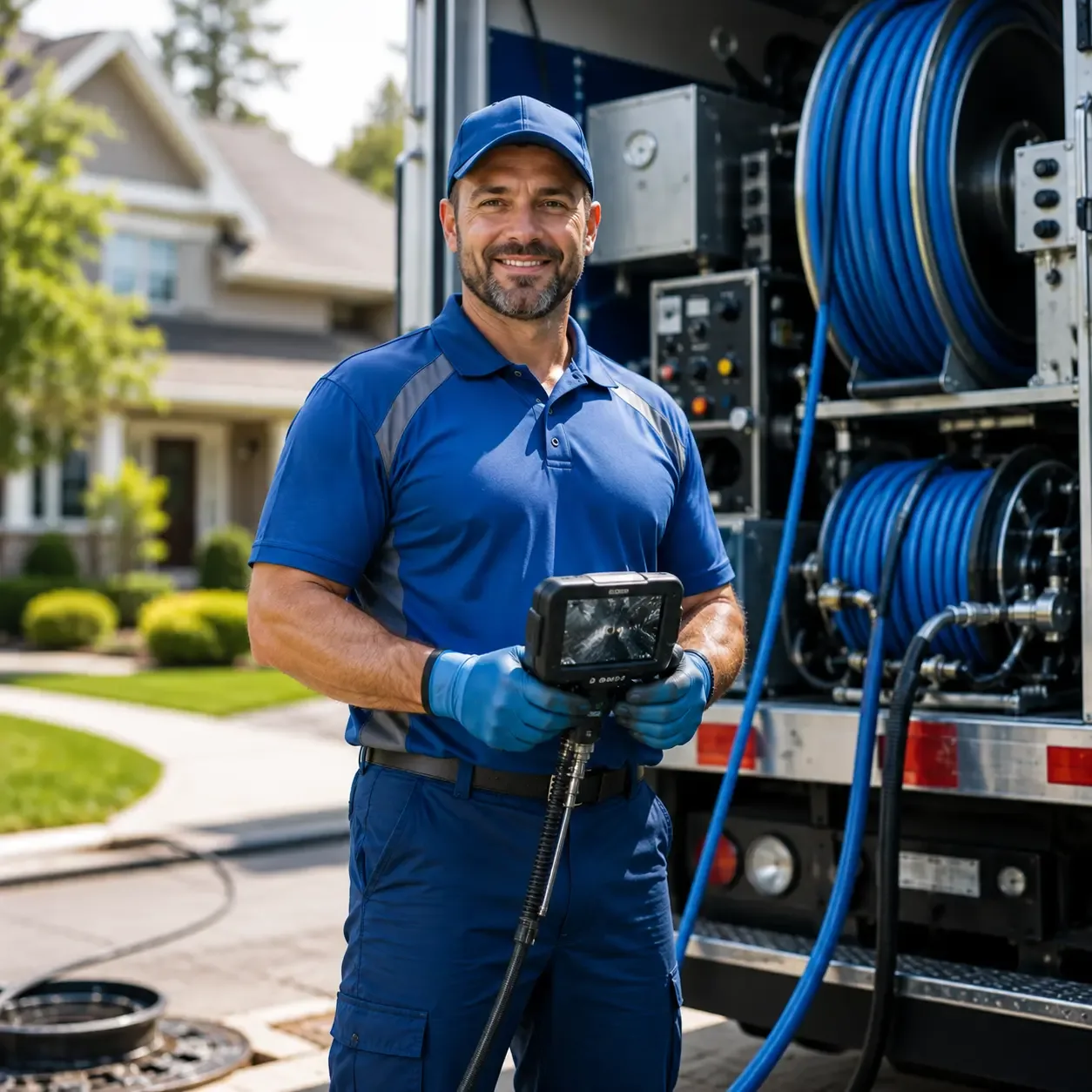 Local outdoor drain cleaning specialists in Douglassville, TX